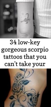 34 low-key gorgeous scorpio tattoos that you can't take your eyes off 7