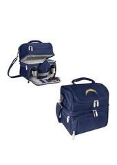 Oniva Nfl Los Angeles Chargers Malibu Picnic Basket Cooler - Navy