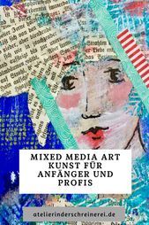 Mixed Media Art is probably the most enjoyable art form. It invites you to play with colors, shapes, pictures, stamps and templates. That's it …