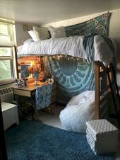80 Fantastic Small Apartment Bedroom College Design Ideas and Decor - #apartment...