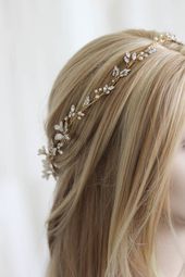 For the love of mixed metals | Boho bridal headpiece - TANIA MARAS | bespoke wedding headpieces + wedding veils