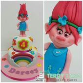 troll poppy cake cake