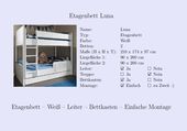 Funktionsbett Mit 2 Schlafgelegenheit Fur 299 99 Mit 2 Schlafgelegenheit Zum Ausziehen Liegeflache 90x200 Cm B Funktionsbett Kinderbett Zum Ausziehen Bett