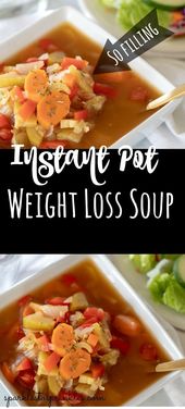 Instant Pot Gewichtsverlustsuppe