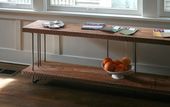 TV stand etagere entertainment center modern by birdloft
