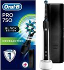 Oral B Pro 750 Elektrische Zahnbürste Black Edition Inkl Reiseetui Timer Haushaltsgeräte Toothbrush Brands Pink Travel Case Oral B