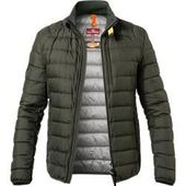 Parajumpers Herren Daunen-Jacke, Mikrofaser, dunkelgrün Parajumpers