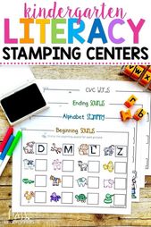 These hands on printables are fun learning activities for beginning sounds sight...