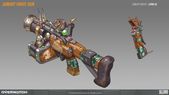 ArtStation - Junkrat Pirate Skin Concept Art, Rock D