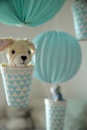 Heißluftballons für's Kinderzimmer