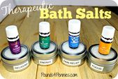 Simple Homemade Therapeutic Bath Salts | Mainly Homemade