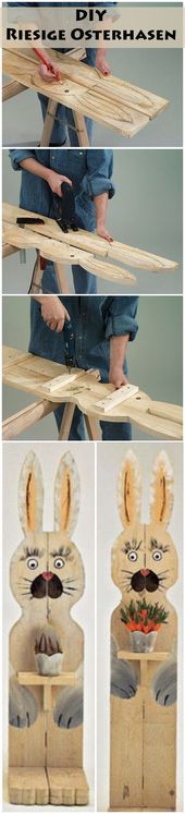 Holzhasen selber machen