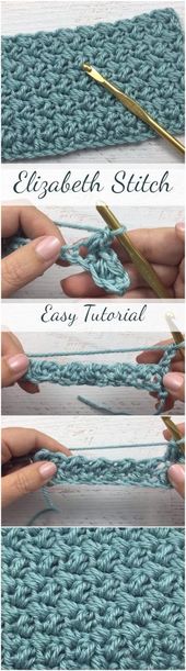 Baby Blanket Elizabeth Stitch Easy Tutorial für Anfänger + Einfache & kostenlose Videoanlei..., #Anfänger... Baby Blanket Elizabeth Stitch Easy Tutorial für Anfänger + Einfache & kostenlose Videoanlei..., #Anfänger...