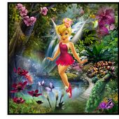 Brillant Brillant Tinkerbell Enfants Portefeuille Bleu Nouveau Brillant Brillant Tinkerbell Enfants Portefeuille Bleu Nouveau