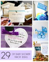 #homemade #shower #favors #baby #diyHomemade Baby Shower Favors 29 DIY baby show