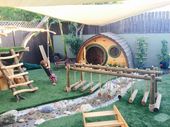 Natural playground at Kids Collective Preschool - #playground #collective #presc...
