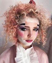 Quadratisches Gesicht: Bilder - Make-up Geheimnisse