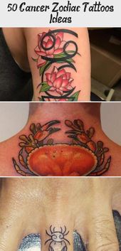 50 Cancer Zodiac Tattoos Ideas - Tattoo
