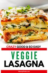 The BEST Veggie Lasagna