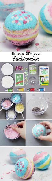 DIY Badebomben selber machen: Einfache DIY Anleitung