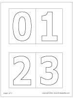 medium sized number stencils free printable numbers free stencils printable numbers