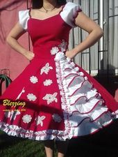 Huasa Falda Y Pañuelo Disfraz Fiestas Patria Traje De China Huasa Falda Y Pañuelo Disfraz Fiestas Patria Traje De China