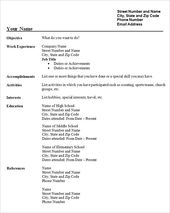 Cv Templates For Students (5) - TEMPLATES EXAMPLE | TEMPLATES EXAMPLE