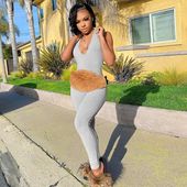 Toplook Sexy Low Chest Depth V Jumpsuit Female 2020 Summber Women Activity Sleeveless Romper Party Backless Bodysuit Outfit New - Gray / S