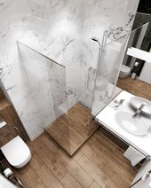 23+ Small Bathroom Ideas (Optimize your Tiny… #smallbathroomremodel #smallbath...