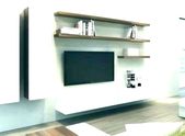 Floating shelf for wall modern entertainment center interior
