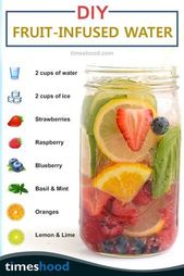 6 DIY Fruit-Infused Detox Wasser Rezepte für Weight Loss & Glowing Skin - jui...