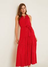 MANGO Kleid 'rojito' Damen, Rot, Größe 40