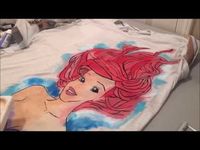 DIY Watercolor Hand Painted T-Shirt! - YouTube