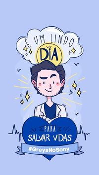 It's a beautiful day to save lives // é um belo dia para salva vidas // Derek Shephard // Grey's Anatomy