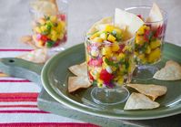 #GlutenFree Mango Salsa #EviteGatherings