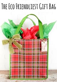 Sustainable gift wrapping and eco friendly gift bags