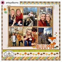 csmscrapbooker Autumn vibes are still here for sharing! Posted @withregram • @artsyalbums Hop over to my blog to see this 12x12 fall layout using Doodlebug's wonderful Pumpkin Spice Collection. It's perfect for fun family photos this season! 🍁💛🍂 Blog link in bio & search "bologna". (Lol!)