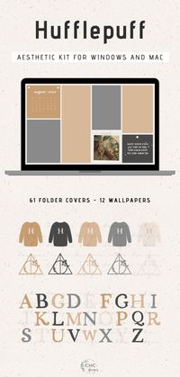 Want a magical new desktop aesthetic? In this Slytherin Harry Potter themed kit 𝘆𝗼𝘂 𝗴𝗲𝘁 𝟭𝟮 𝘄𝗮𝗹𝗹𝗽𝗮𝗽𝗲𝗿𝘀 𝗮𝗻𝗱 𝟲𝟭 𝗳𝗼𝗹𝗱𝗲𝗿 𝗶𝗰𝗼𝗻𝘀!! 𝗖𝗮𝗻 𝗯𝗲 𝘂𝘀𝗲𝗱 𝗳𝗼𝗿 𝘄𝗶𝗻𝗱𝗼𝘄𝘀 𝗮𝗻𝗱 𝗺𝗮𝗰𝗢𝗦. Click HERE to buy! | desktop wallpaper organizer | desktop wallpaper organizer aesthetic | desktop wallpaper organizer for windows | harry potter desktop organizer | macbook desktop organizer | desktop organizer wallpaper yellow | hufflepuff desktop wallpaper