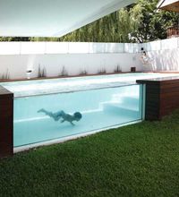 above ground pool