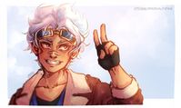 there he is, welcome to the club sunshine - pancakes, art and bnha enthusiast