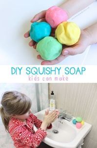 DIY Squishy Soap {only 4 ingredients!} | Mama.Papa.Bubba.
