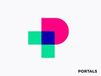 Hey guys, Here is a logo concept I'm exploring for ongoing project. Portals is an AR platform that bring objects and characters from magic dimensions to our physical world. This is a simple concep...