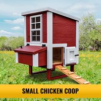 This coop is the perfect option for chicken owners with a small flock! Our durable coops created by Amish and Amish-trained craftsmen and can be used in hot and cold climates. Coop assembles in less than 30 minutes! #overezchickencoop #smallchickencoop #chickencoops #chickencoopaccessories