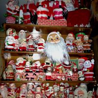 My Santa collection.