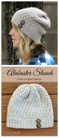 FREE PATTERN - Alabaster Slouch