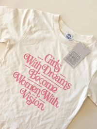 Girls With Dreams, Kid's T-Shirt at Stylish Patina Home – Stylish Patina Home