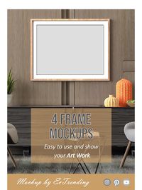 You can get these interesting and attractive mockups in high resolution, easy to use to show your designs, artwork, photos or just a memory.