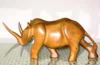 Mid Century Nashorn von stranded-gods auf DaWanda.com