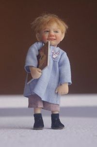 Catherine Muniere little boy miniature
