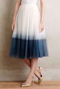 Bailey 44 Dipped Tulle Skirt
